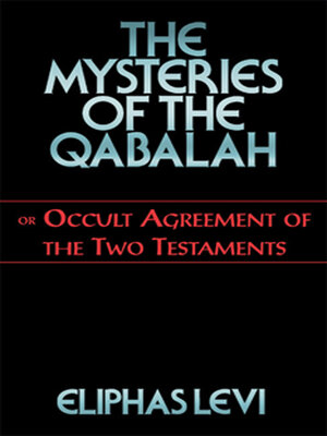 cover image of The Mysteries of the Qabalah
